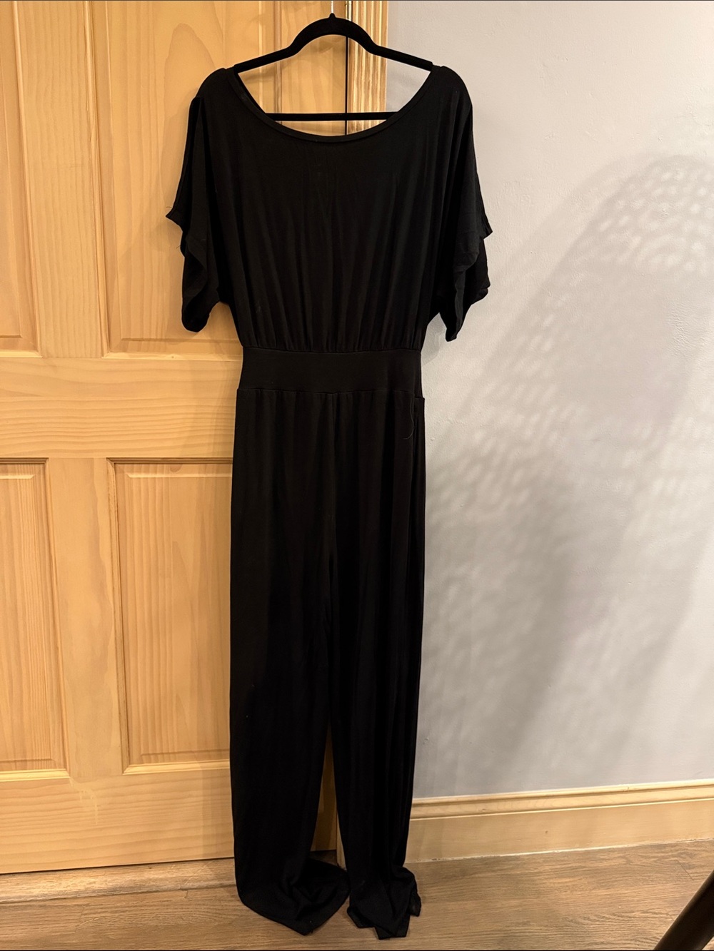 BB Dakota Black Wide Leg Jumpsuit Women’s Small